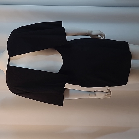 Alexander Wang Suede Capelet Dress - Picture 7 of 12